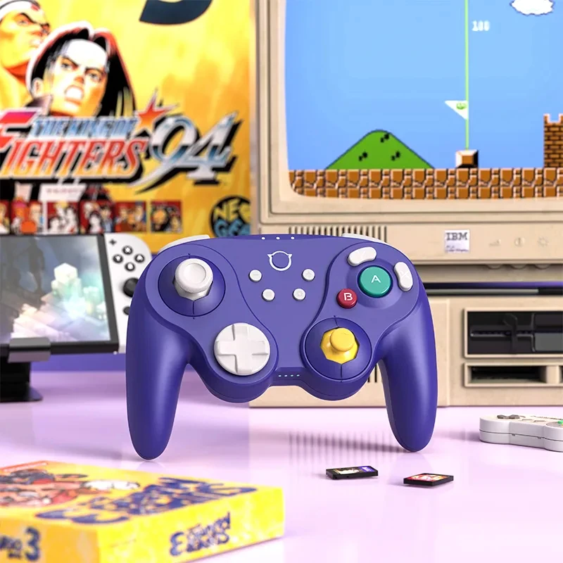 Controlador de juego inalámbrico NYXI Warrior Lite morado para Switch 2/PC - imagen 3