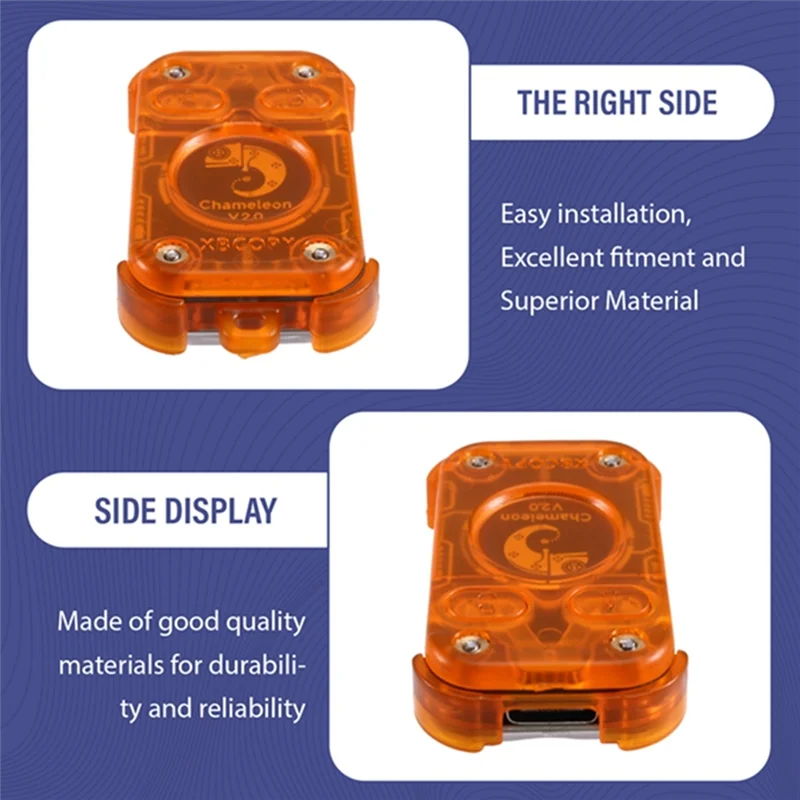 BTLIFE-NFC duplicador ID IC tarjeta decodificación RFID lector de Chip inteligente emulador camaleón V2.0 V2.0 125Khz 13,56 Mhz emulador de tarjeta inteligente