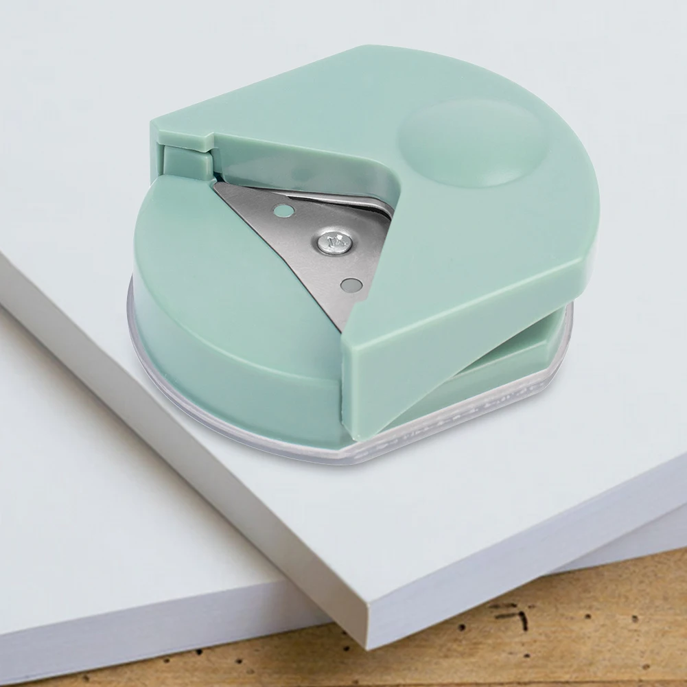 Cortador de esquina redondeado de tarjeta, recortador de agujeros de papel, perforadora angular, troqueladora de fotos, regalo de álbum de recortes, herramienta de mano artesanal de oficina DIY