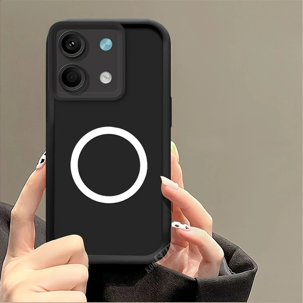 Funda de teléfono para Samsung A13 A23 A33 A53 A73 A52S A12 A22 A32 A52 A72 A11 A31 A51 A71 con anillo hoja de hierro cubierta adhesiva magnética - imagen 5