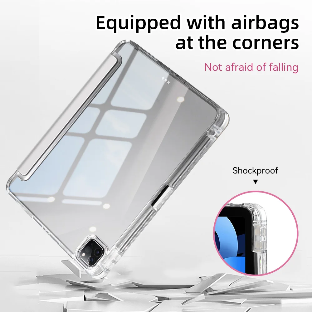 2025 nuevo para Ipad Air 7th Generation funda para IPad A16 11th 10th 10,2 "Mini7 Air6/5/4 Pro 12,9 11 13 M3 M4 M2 funda para lápices - imagen 4