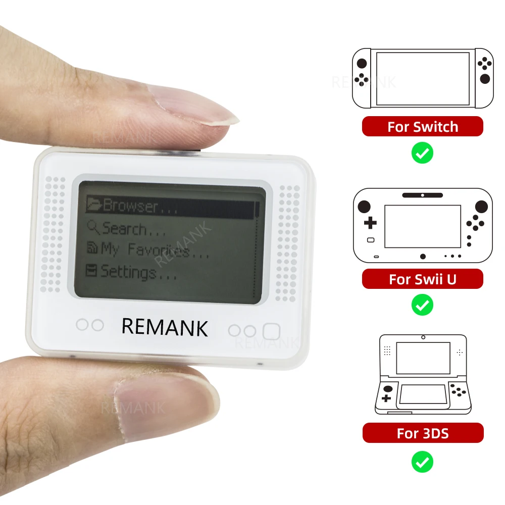 REMANK para Allmiiboo NFC, simulador inteligente recargable, emulador, Bluetooth, escritor Universal para interruptor/SW2/Wiiu/3DS, accesorio - imagen 2