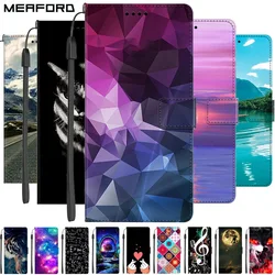 Funda de cuero Infinix Note 30 5G con billetera y soporte floral