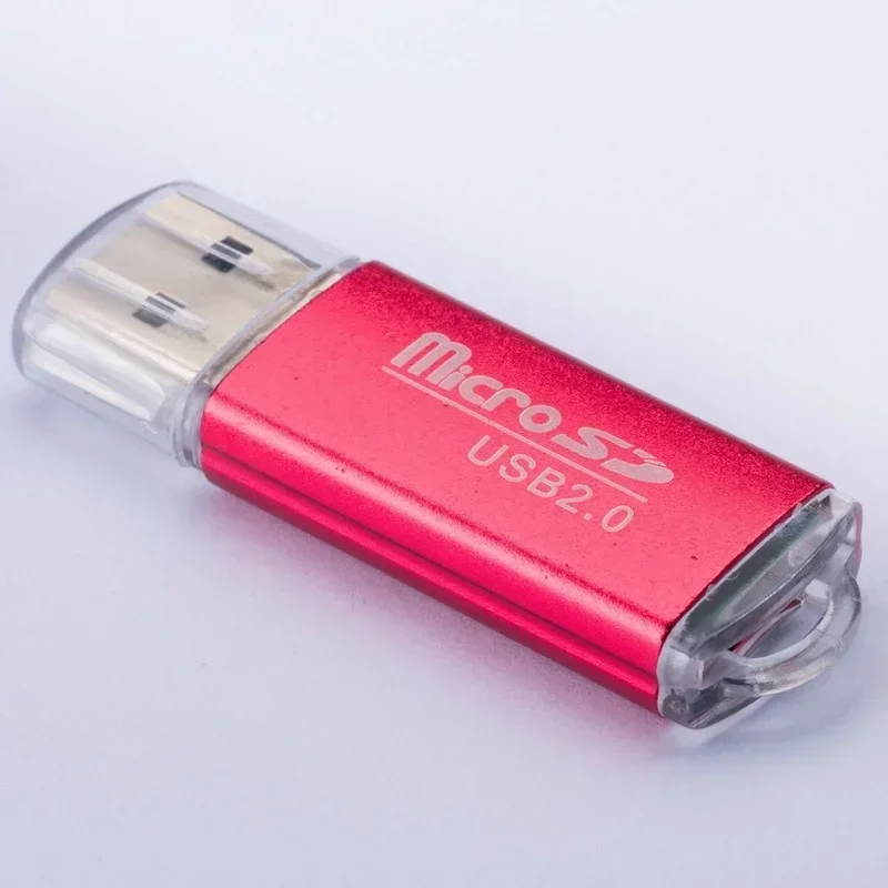 5 uds Mini USB 2,0 lector de tarjetas de memoria adaptador Micro SD TF de alta velocidad enchufe y enchufe colorido elegir para PC portátil tableta - imagen 4