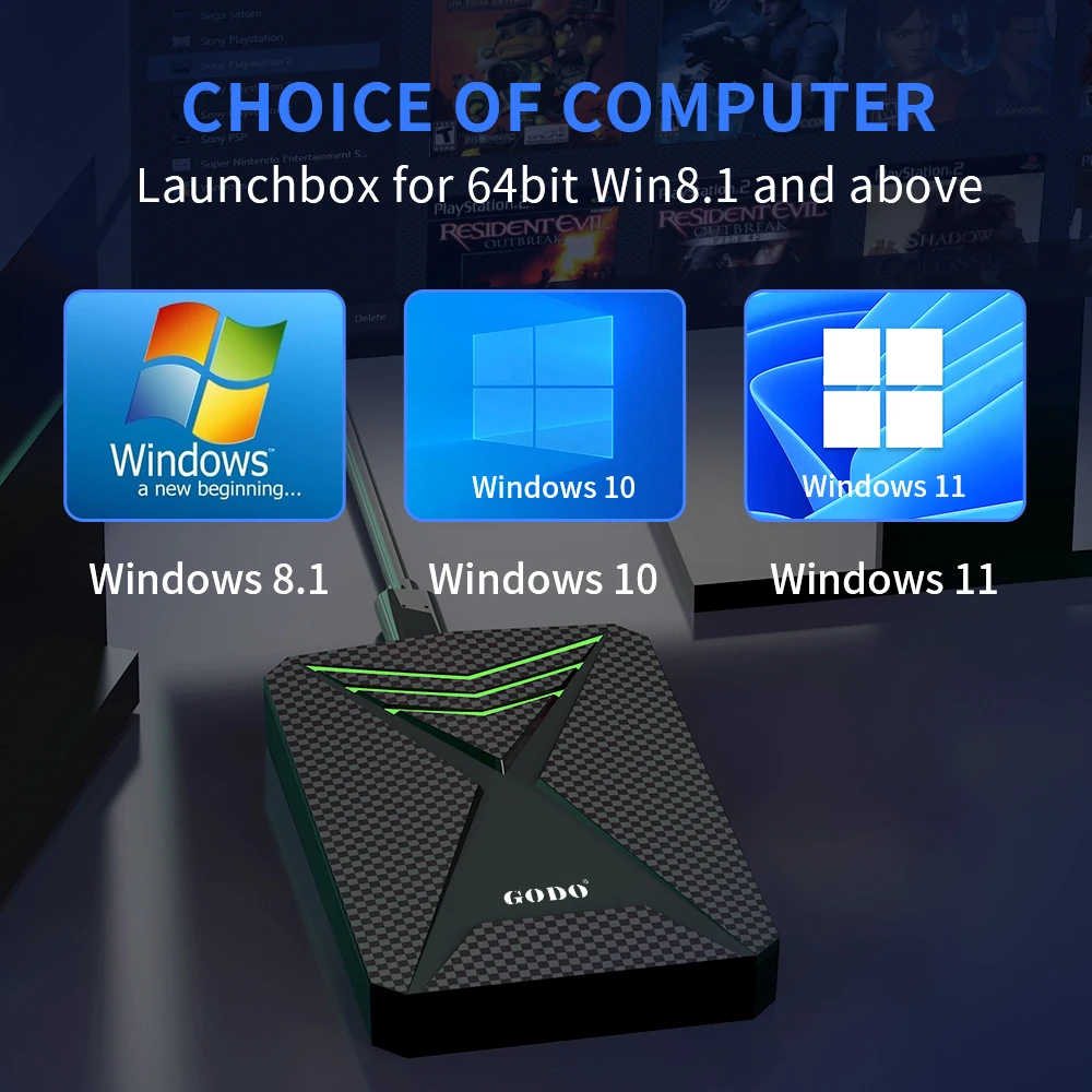 Sistema de lanzamiento, disco duro para juegos de 2TB con más de 4200 juegos para PS4/Wii/PS3/PS2/GameCube/N64/Wiiu/Sega Saturn, HDD para PC/portátil - imagen 5