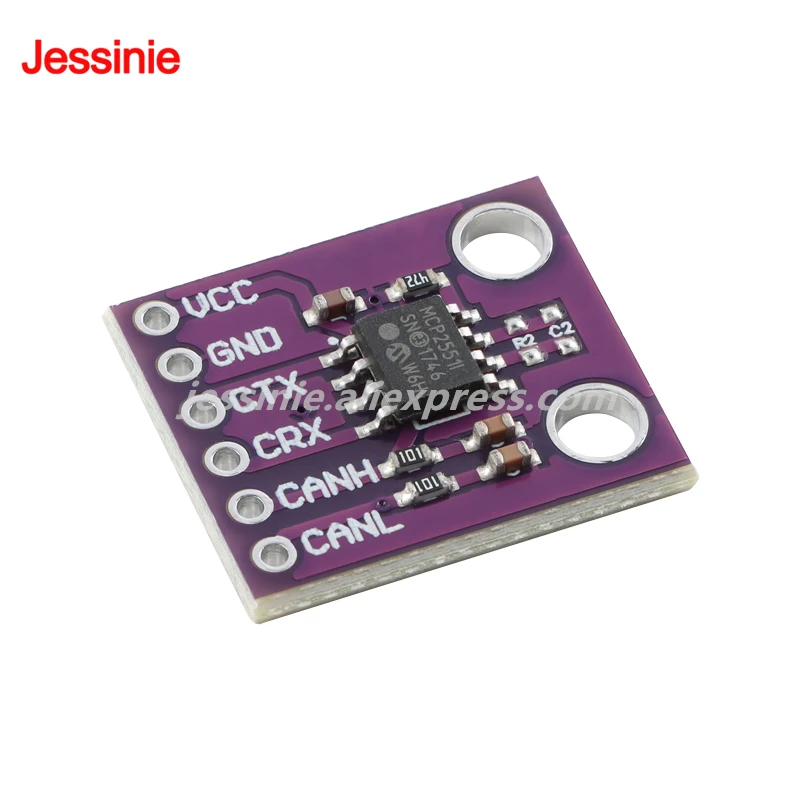 10 uds/1 unidad MCP2551 módulo de interfaz de Bus controlador de protocolo de comunicación CAN de alta velocidad para Arduino - imagen 3
