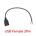 USB female 2pin