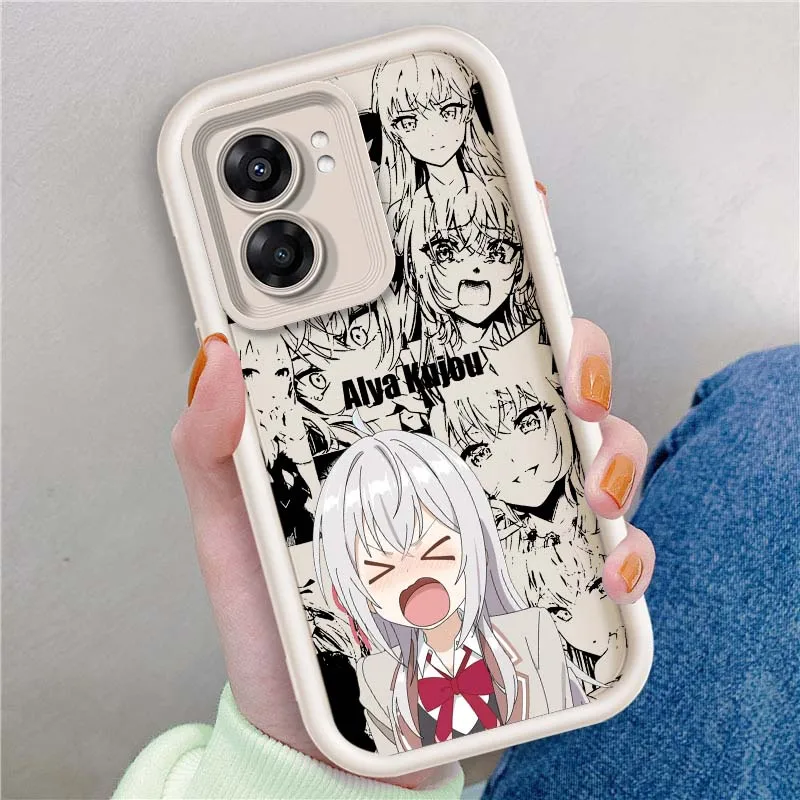 Funda de Anime Alya Kujou para OPPO A96 A58 A74 A78 A72 A53 A54S A94 A54 A16 A52 A57 A98 A76 funda de teléfono con escalera ocular - imagen 4