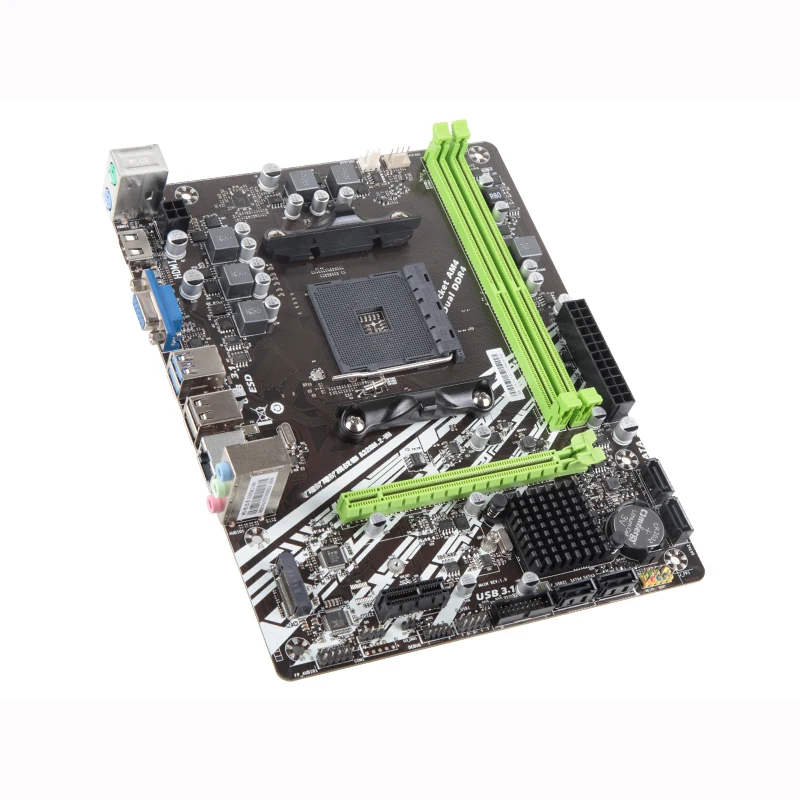 Placa base Original para ordenador de escritorio MAXSUN M-ATX A320 DDR4, compatible con A320M.2-VH ms-challenger de 3 generación - imagen 4