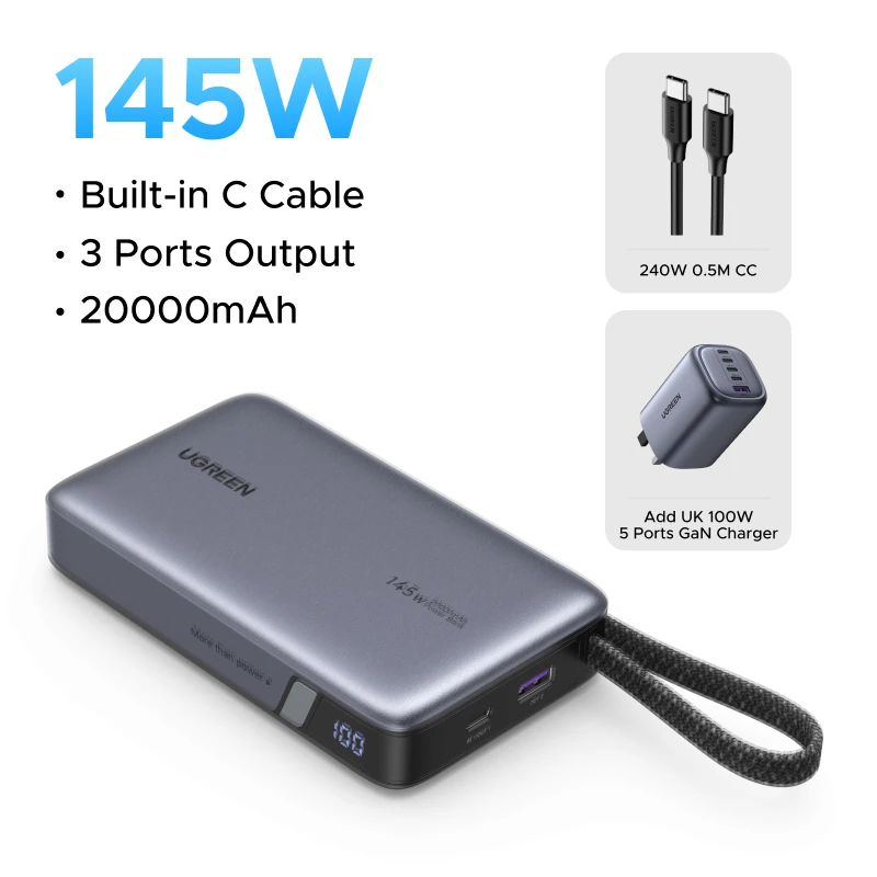 Add 100W UK Charger