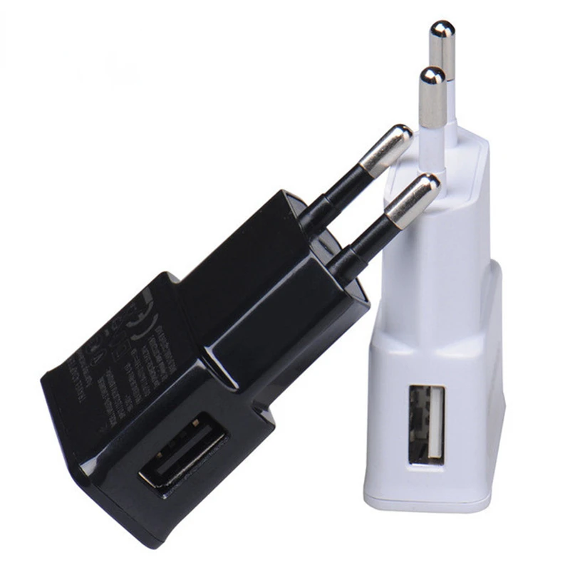 Cargador USB de pared, adaptador de cargador de enchufe europeo de 1 puerto, Mini cargador de teléfono para iPhone 12 Pro Max Xiaomi Mi 9 Redmi Note 7 6 Pro - imagen 2