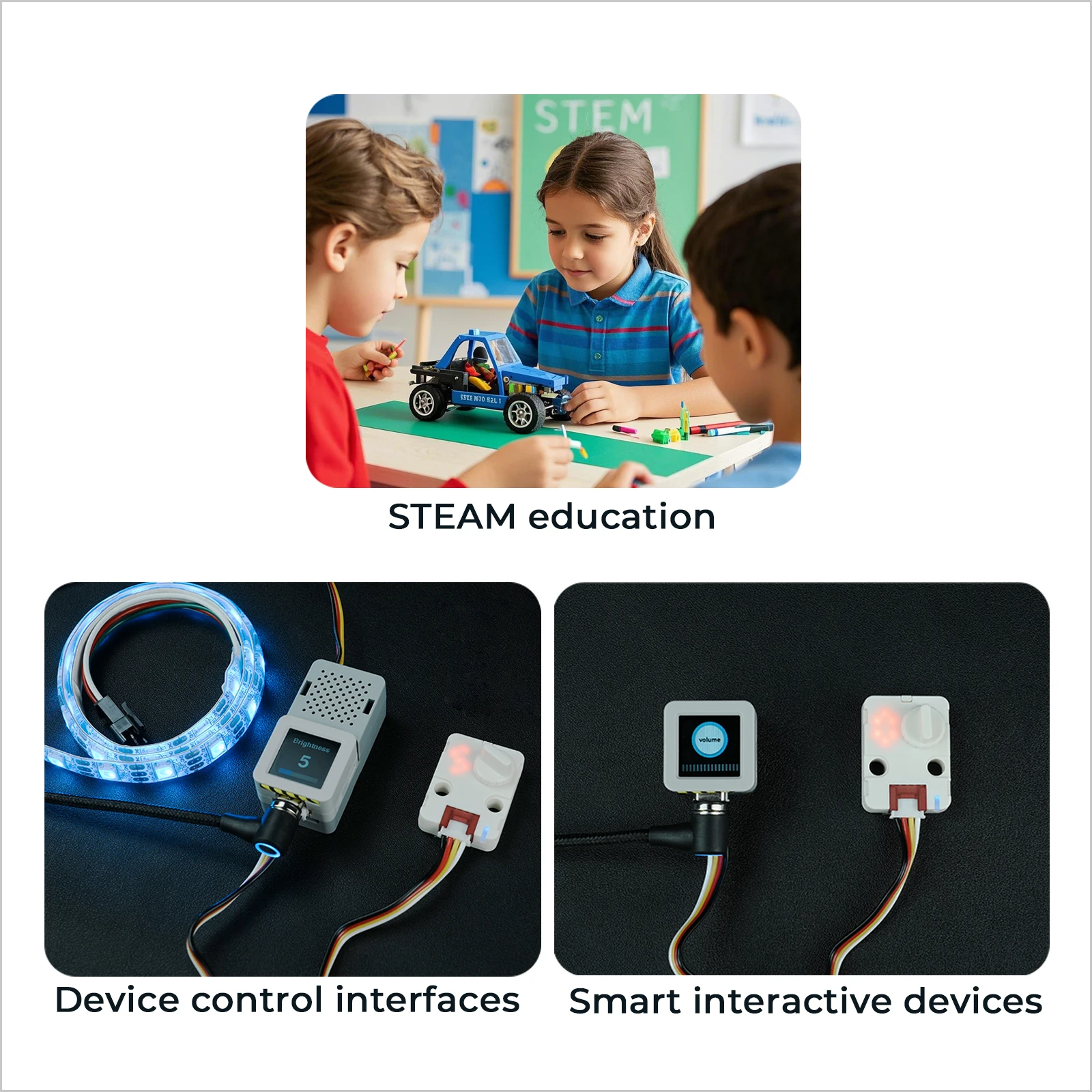 Unidad oficial Step16 M5Stack con mini codificador rotatorio de 16 bits (GSMR-16) - imagen 5