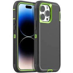 Funda 3 en 1 para iPhone 16/15/14 Pro Max - Protección contra golpes