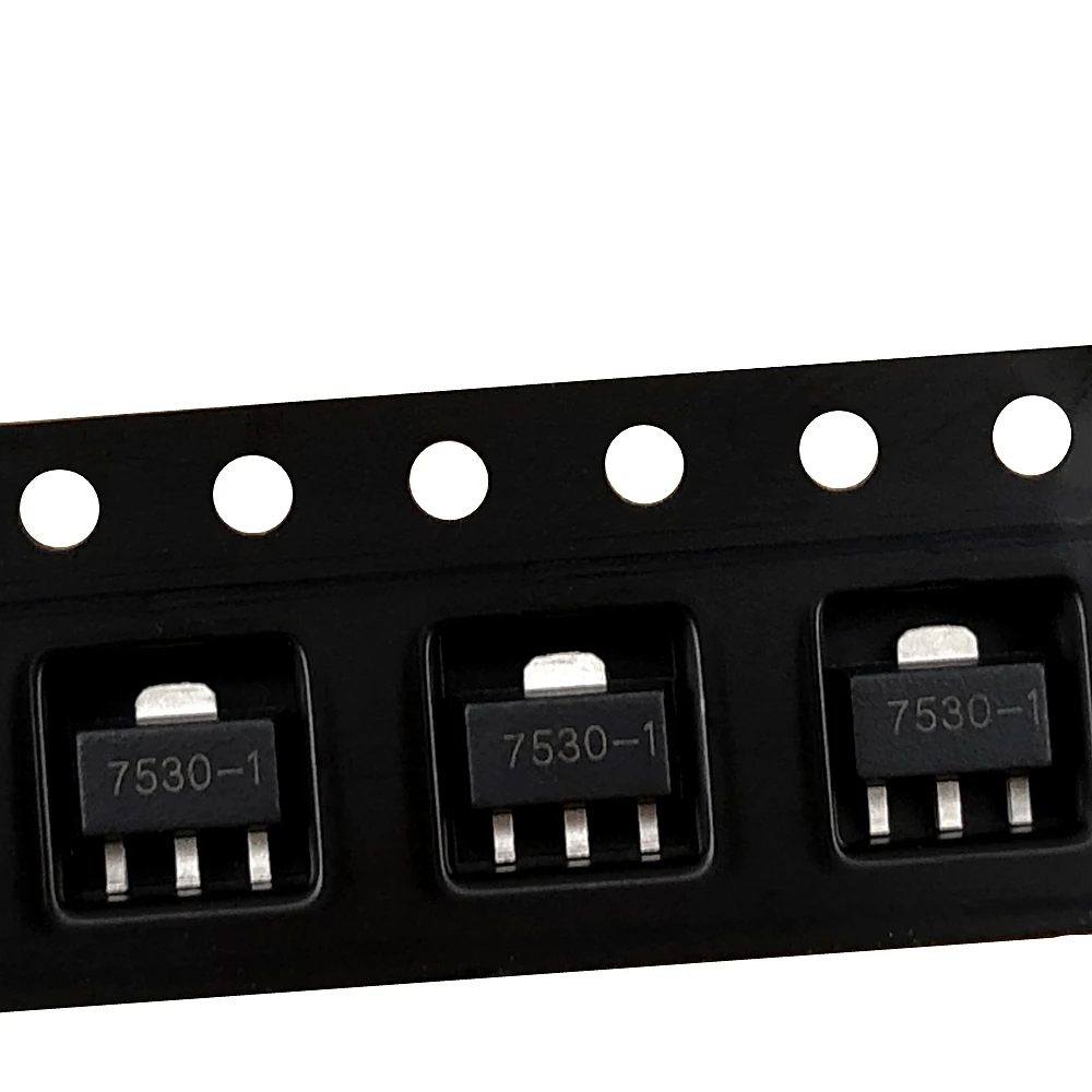 (20-100 piezas) HT7530-1 SOT-89 HT7530 7530-1 7530 SMD Regulador de controlador alto de bajo consumo de energía - imagen 2