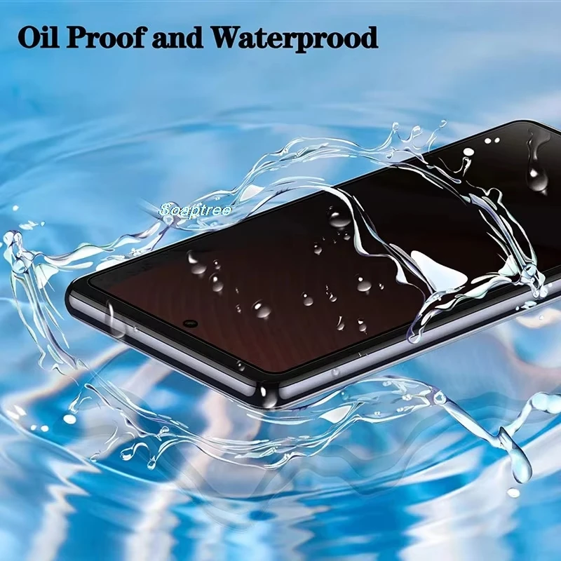 1/3 Uds vidrio templado antiespía para Poco M5S M6 M5 M4 M3 M2 F4 F3 GT X6 Pro 5G X5 X4 GT X3 NFC C65 C40 C31 Protector de pantalla de vidrio - imagen 5