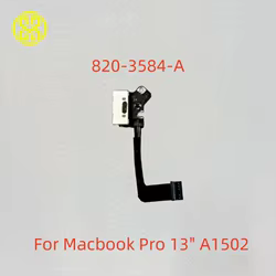 Puerto de carga DC Power Jack Board 820-3584-A para Macbook Pro 13 "A1502 2012 2013 2014 2015 año