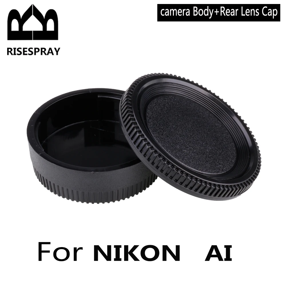 Tapa del cuerpo de la cámara + juego de tapa de lente trasera para Canon EOS nikon AI Sony NEX Pentax PK Olympus M4/3 Panasonic M42 FD fuji FX soporte de cámara - imagen 4