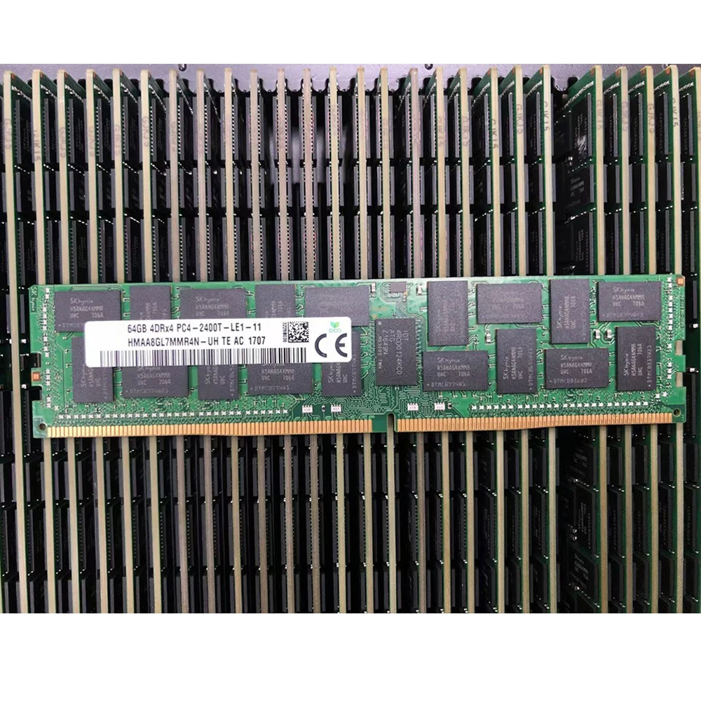 1 Uds HMAA8GL7MMR4N-UH 64G 4DRX4 PC4-2400T LRDIMM ECC memoria de servidor - imagen 4