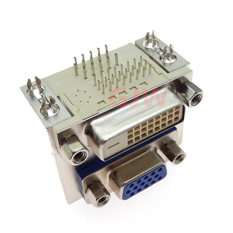 1 Uds DB15 par DVI twin tres filas HDR15 par hembra DVI24 + 1 hembra DVI24 + 1 hembra a hembra - imagen 3