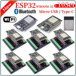 Placa Desarrollo ESP32 WROOM WiFi Bluetooth USB-C 32Mbits Bajo Consumo