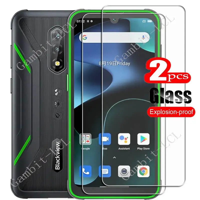 Protector de pantalla de vidrio templado para teléfono móvil, película protectora para Blackview BV5200 BV 5200, 6,09 pulgadas