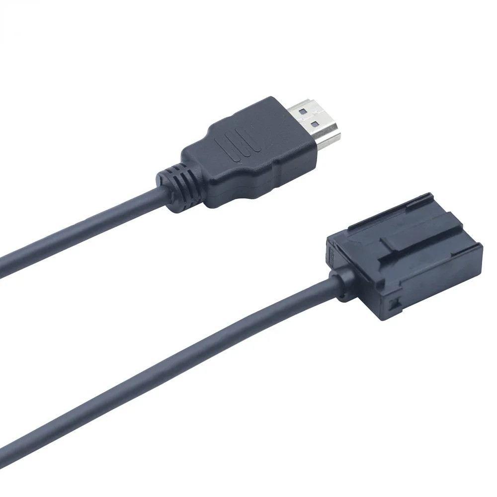 Carcasa ABS de membrana interior moldeada macho HDMI EM con enchufe a cable de conexión de alta definición montado en el coche versión HDMI AM1.4 - imagen 5