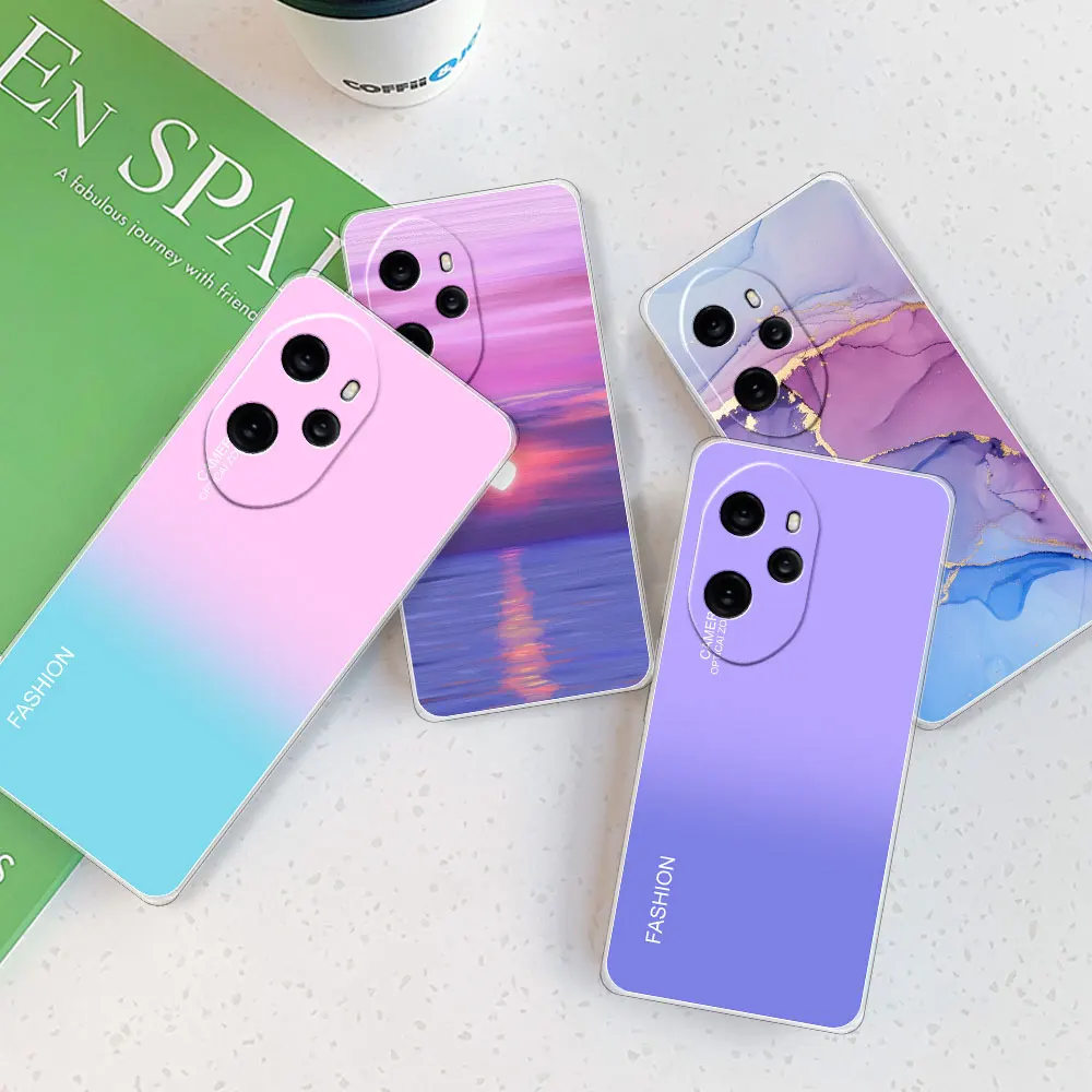 Funda a prueba de golpes para Honor 100 Pro, carcasa de teléfono de silicona suave y transparente, 100 Pro - imagen 4