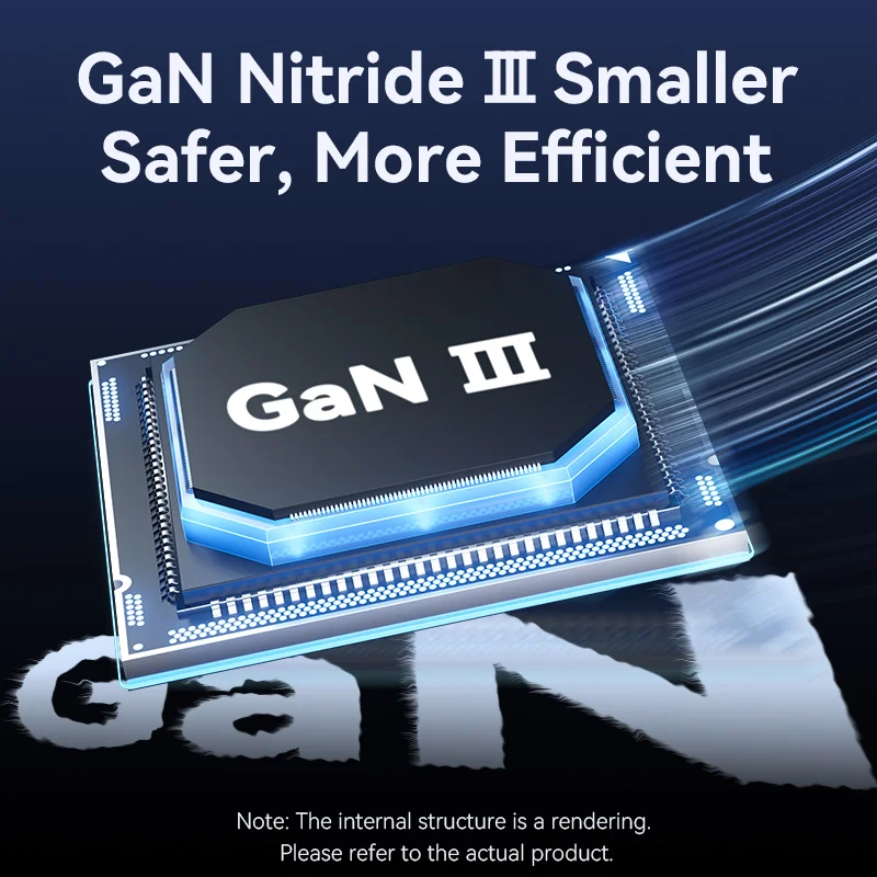 Vention-cargador GaN de 65W, dispositivo de carga rápida 4,0, 3,0 tipo C, PD, USB, portátil, QC4.0, 3,0, para ordenador portátil, iPhone 15, 14, 13, 12 - imagen 5