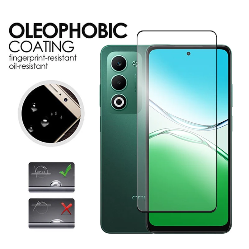 6 en 1 para OPPO A5 vidrio para OPPO A5 5G vidrio templado 2.5D cubierta completa pegamento HD Protector de pantalla para OPPO A5 4G película de lente - imagen 5