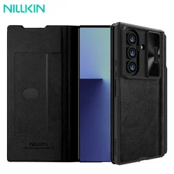 Funda NILLKIN Qin Pro Cuero Samsung Galaxy Z Fold 7 – con Tarjetero