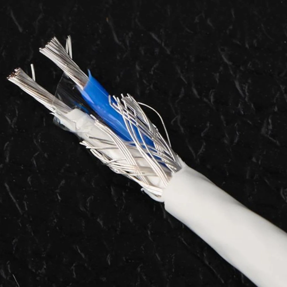 Adaptador Aux a 2 RCA de 3,5 mm Cable de audio RCA Cable auxiliar estéreo macho a macho chapado en oro para altavoz estéreo - imagen 5