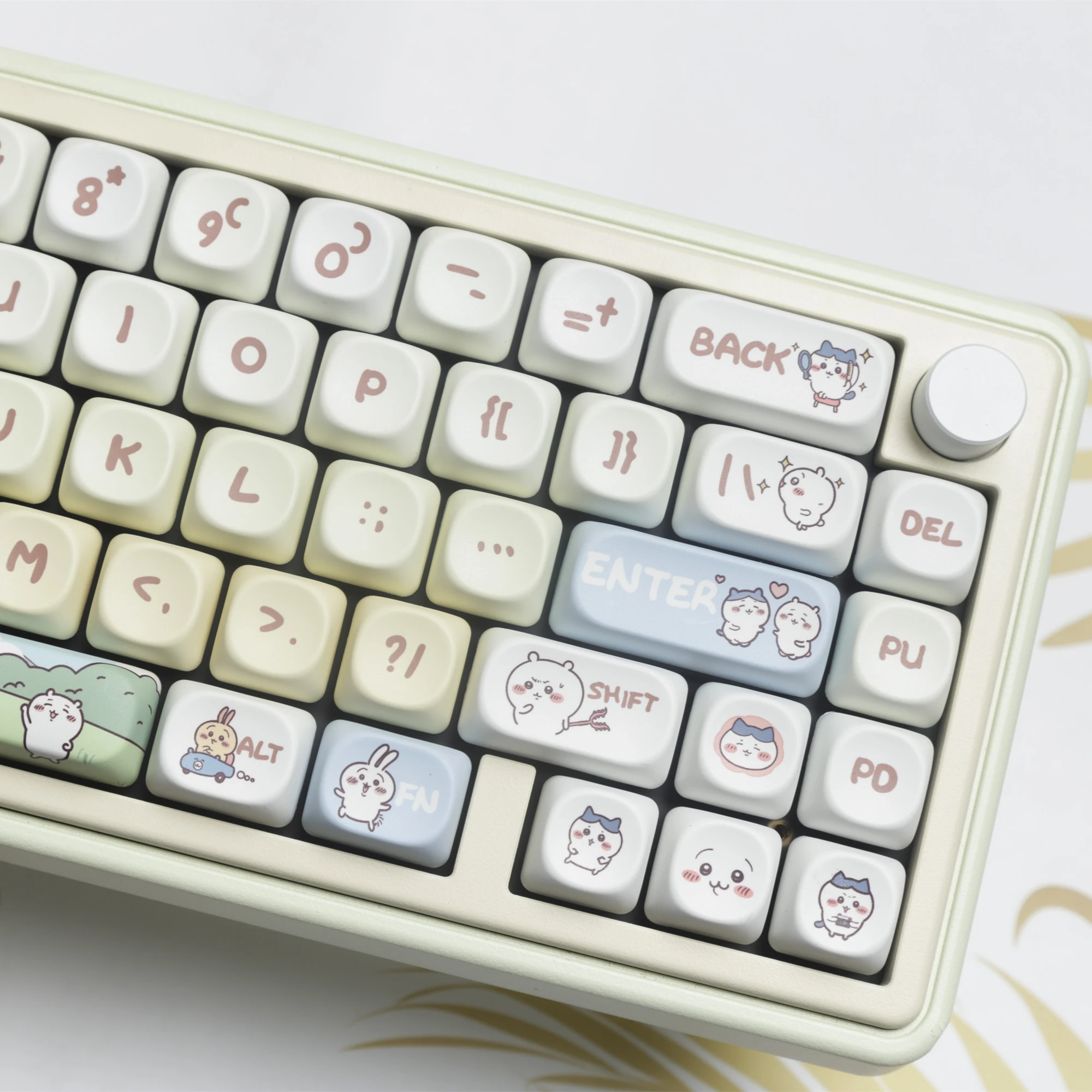 Juego de teclas de Kohachi para teclado mecánico Alice, accesorio con 144 teclas, PBT, MOA, DYE-SUB, Anime, 2.25U, 2.75U - imagen 3