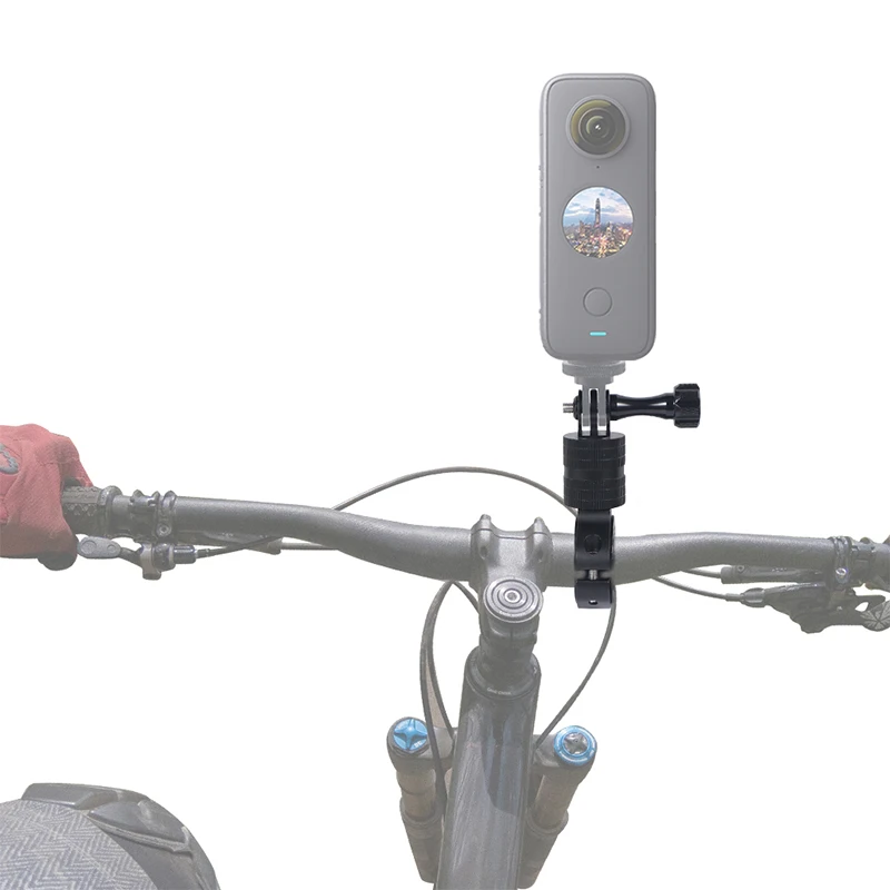 Soporte de abrazadera de manillar de 22-32mm para GoPro para Insta360 Osmo Pocket 3, soporte para teléfono, GPS, motocicleta, bicicleta, Vlog - imagen 2