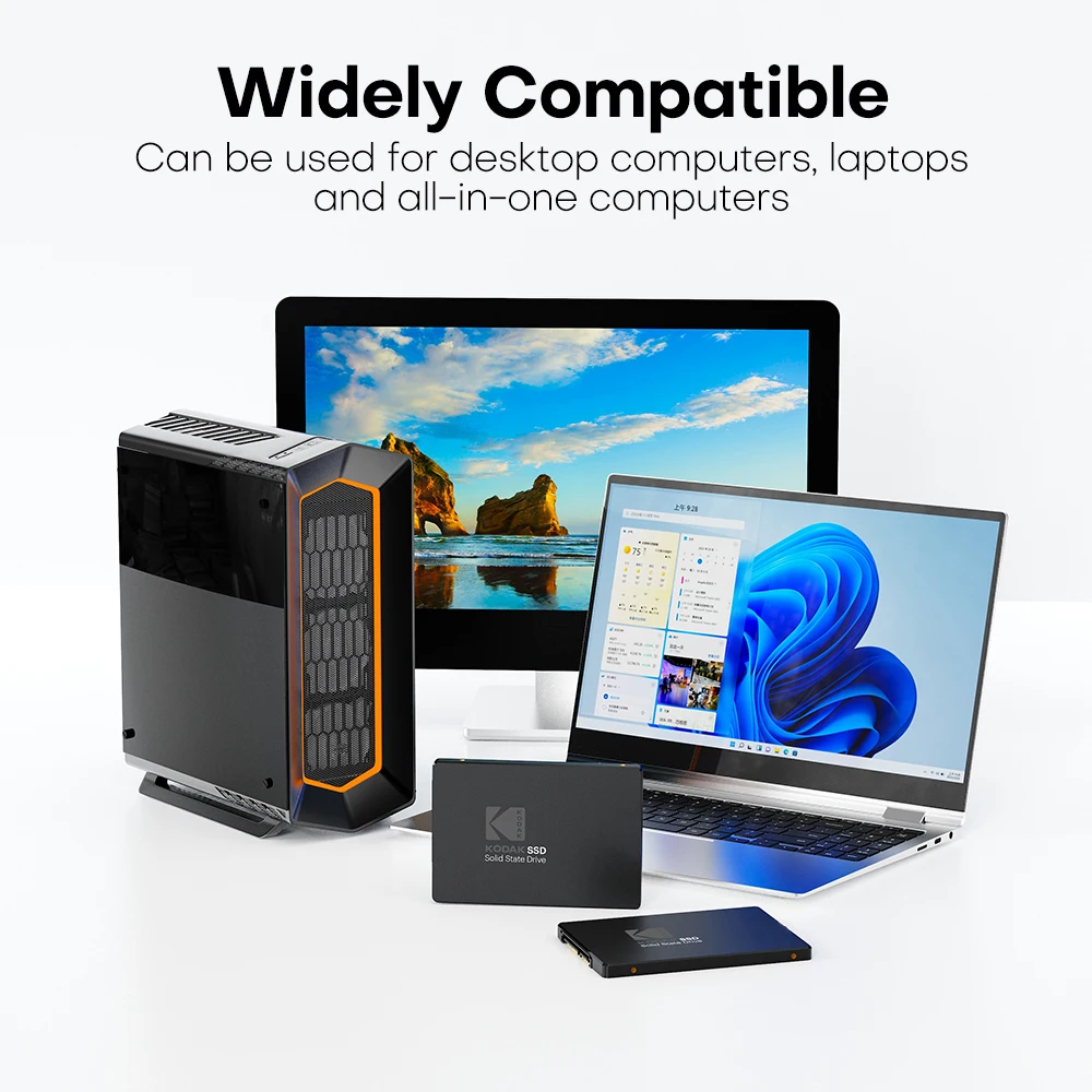 Kodak X120 PRO SSD 1TB SATAIII SSD 512GB 256GB 128GB HD 1TB disco duro interno de estado sólido 2,5 para ordenador portátil - imagen 4