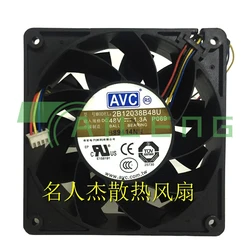 AVC Ventilador axial PWM para refrigeración de servidor multihilo