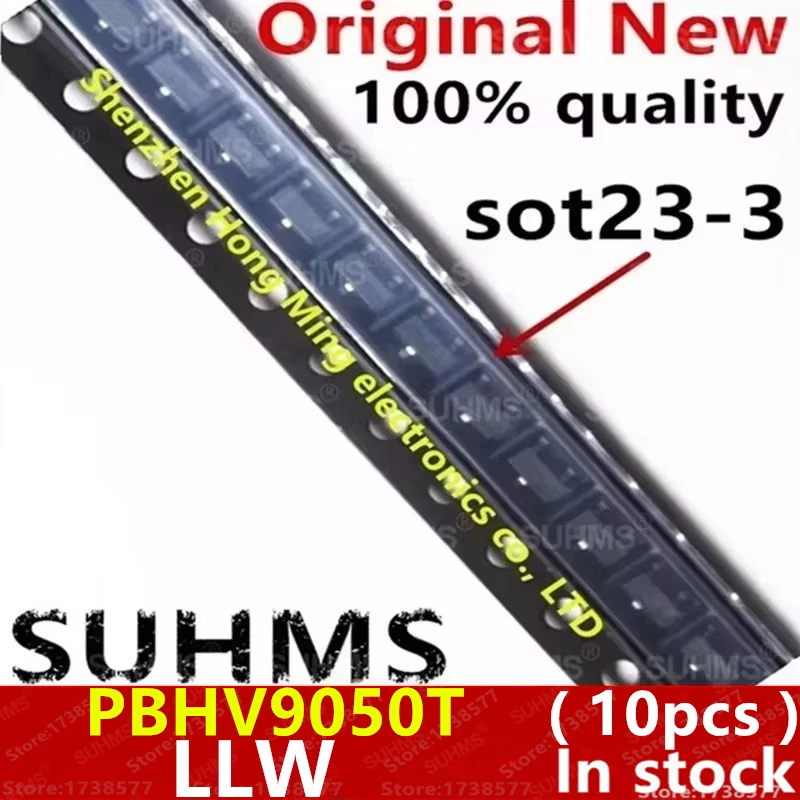 (10 piezas) 100% nuevo conjunto de chips PBHV9050T PBHV9050 LLW sot23-3