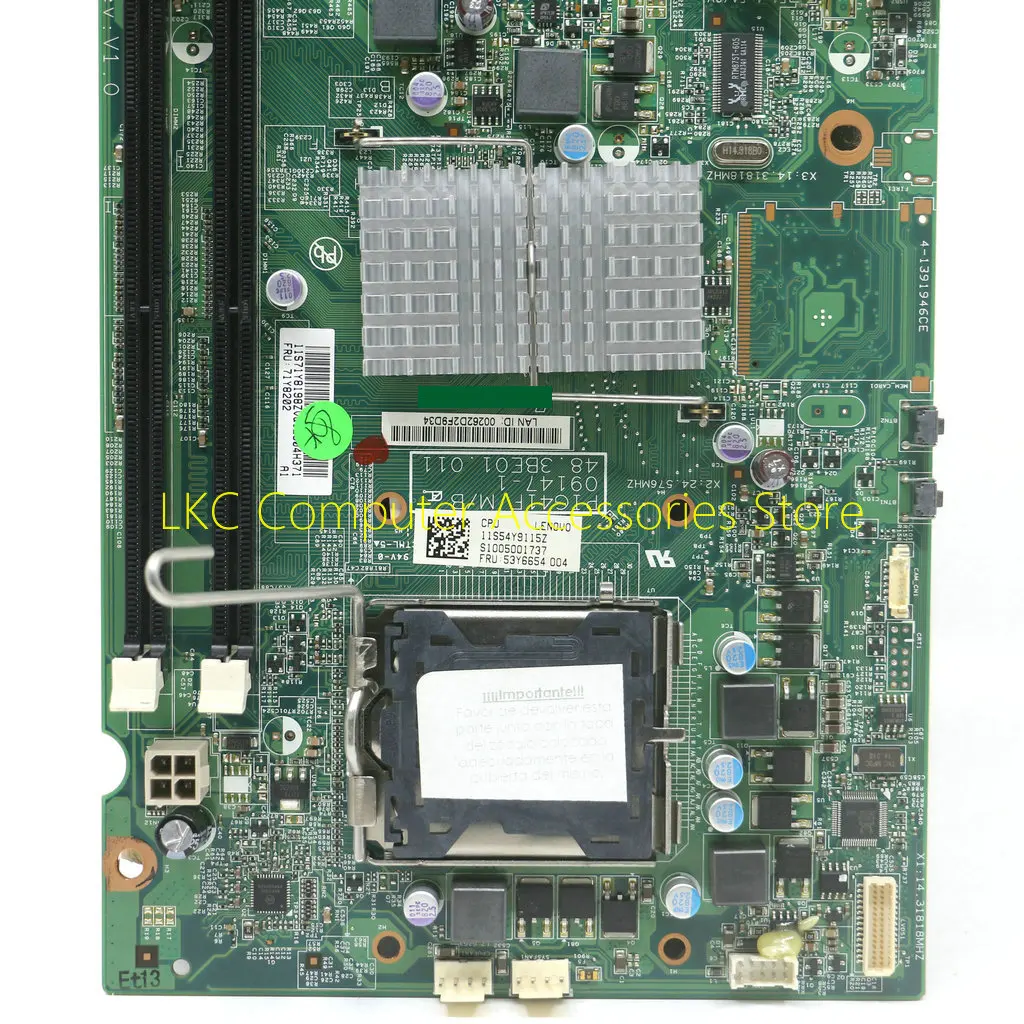 Para Lenovo A70Z A7000 AIO placa base todo en uno L-IG41S PIG41F 09147-1 48.3BE01.011 71Y8202 53Y6654 placa base 100% probada - imagen 3