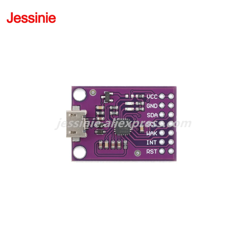 2 uds/1 unidad CP2112 Micro tipo C USB a módulo SMBus/I2C comunicación USB a I2C CCS811 Placa de Control de placa de depuración - imagen 2