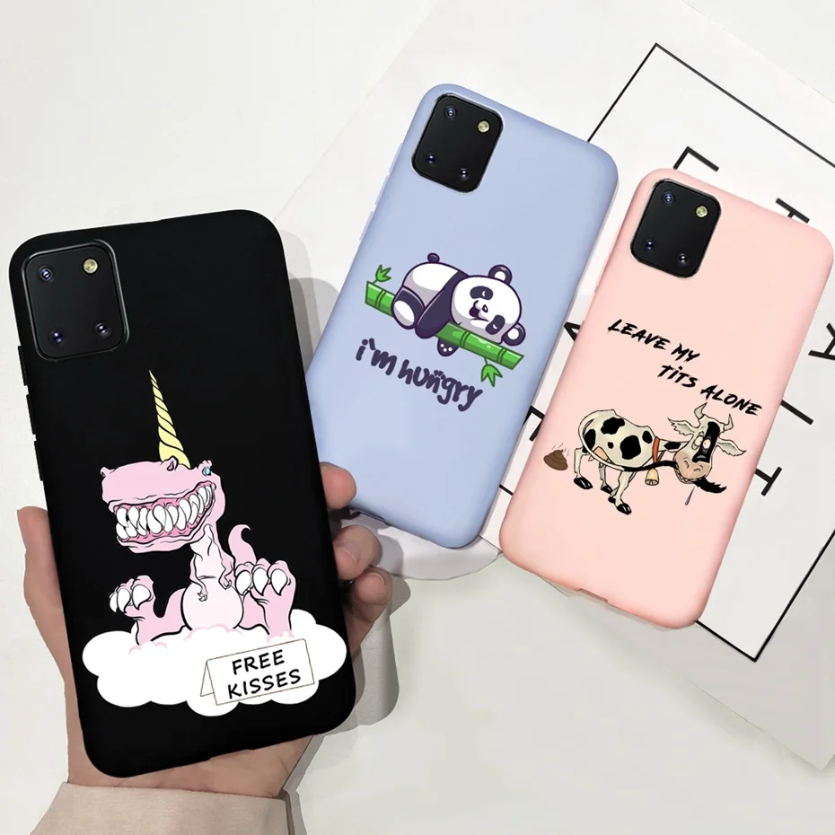 Para Samsung Galaxy Note 10 Lite Funda de silicona suave con dibujos animados para Samsung S10 Lite Funda SM-G770F N770F - imagen 4