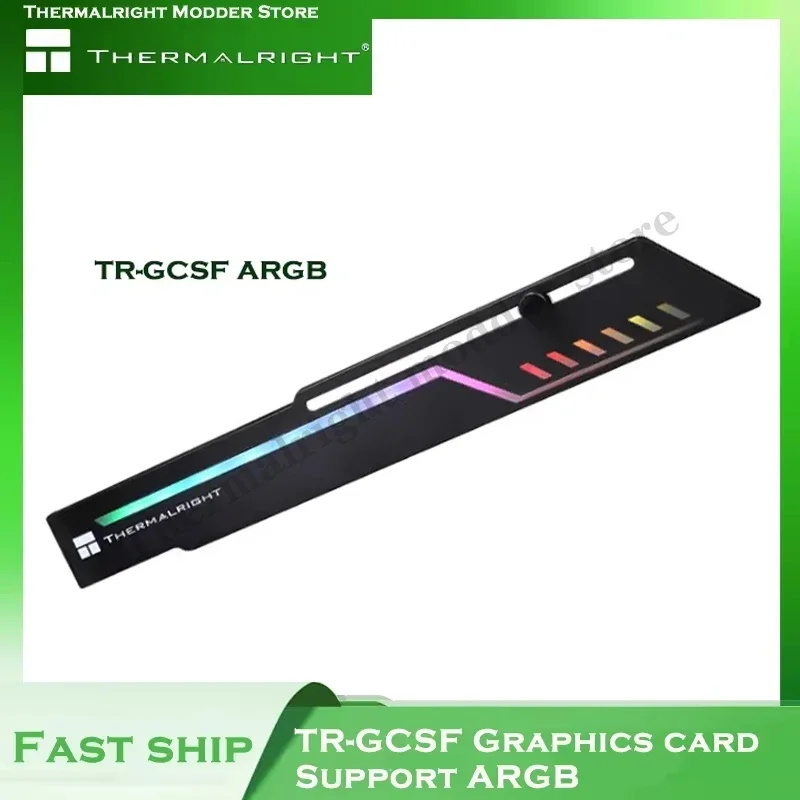 Soporte para tarjetas gráficas Thermalright, soporte para gráficos de ordenador, soporte VGA para compañero, caja de ordenador ajustable en altura TR-GCSF ARGB