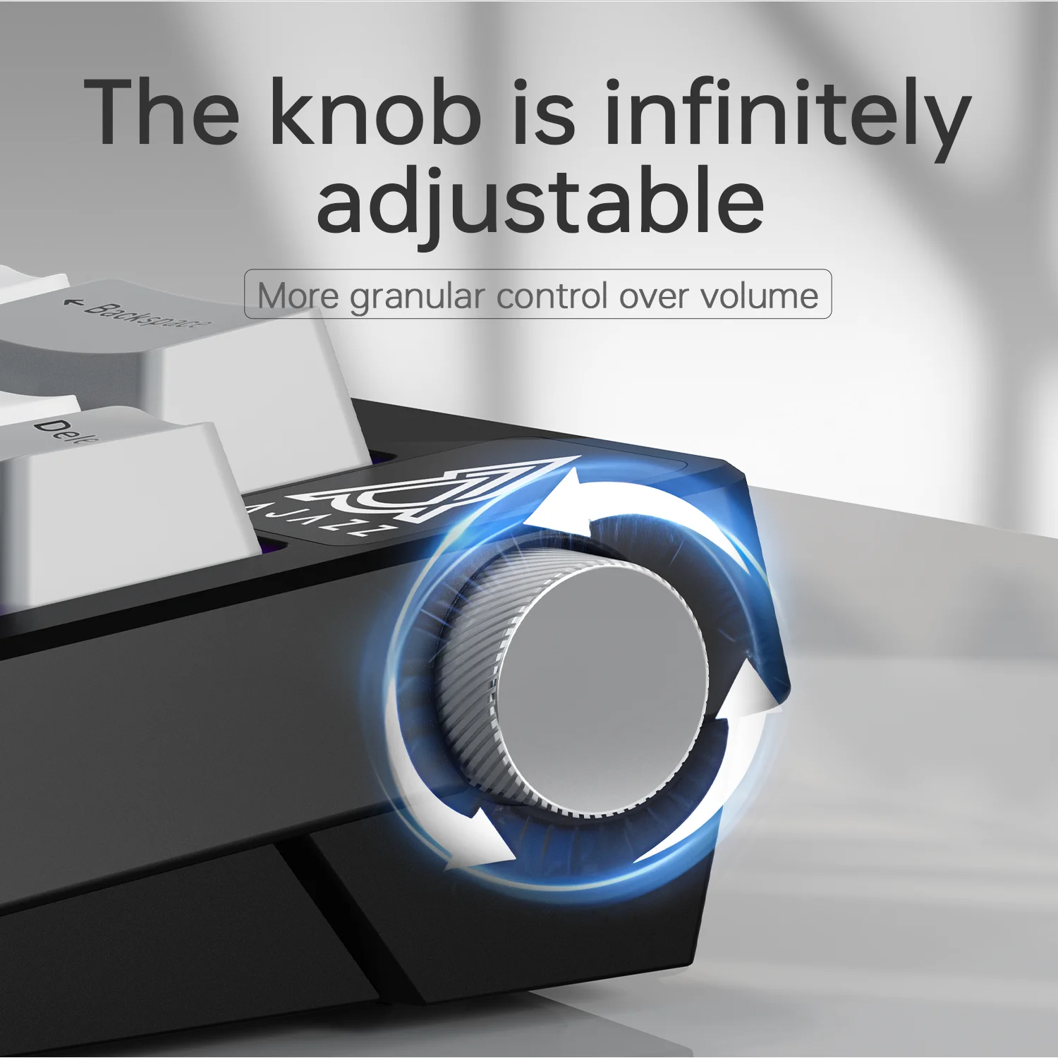 Nuevo Teclado mecánico inalámbrico AJAZZ AK650, Bluetooth, modo Triple, junta de juego personalizada con pantalla, regalo con cable para videojuegos - imagen 3