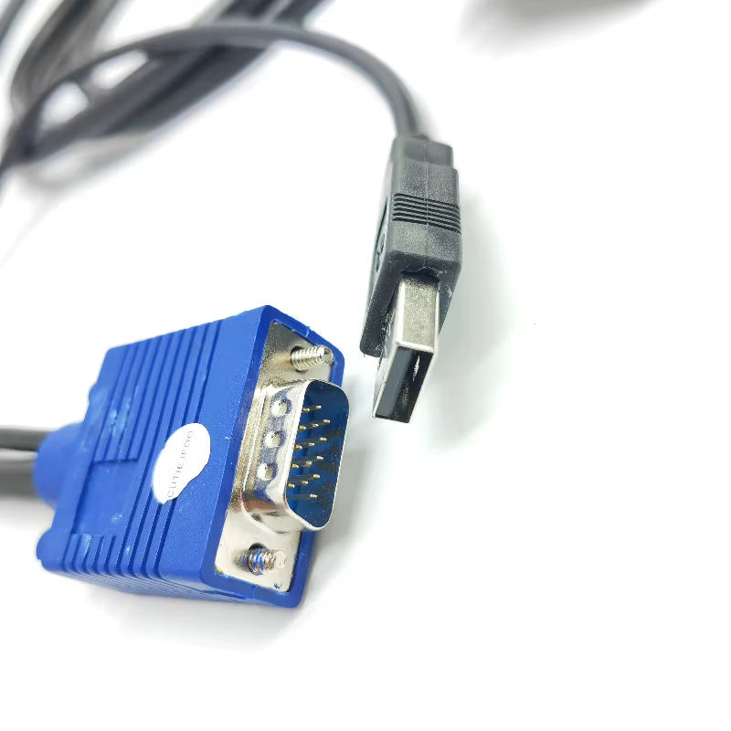 Adaptador DVI-I a VGA con Cable USB 1.8m para Proyector - imagen 5