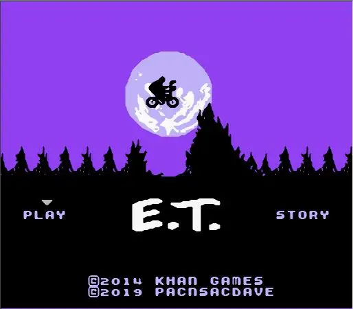E.T. Cartucho de juego Extra terrestre para consola NES/FC - imagen 3