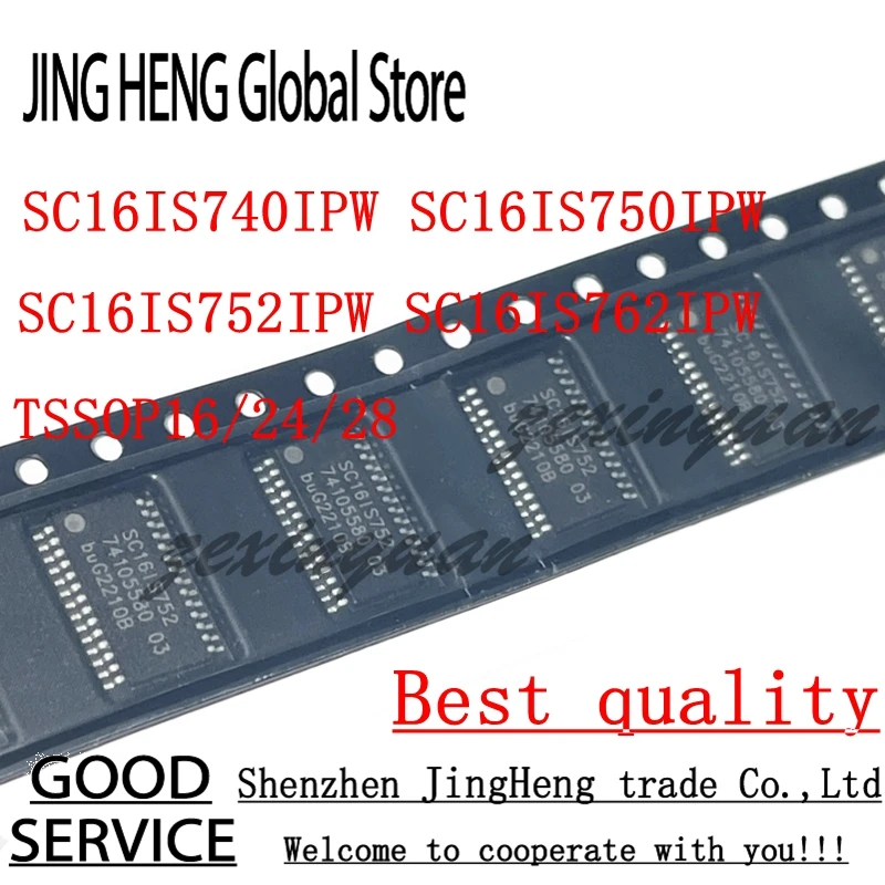 5 uds SC16IS740IPW SC16IS740 SC16IS750IPW SC16IS750 SC16IS752IPW SC16IS752 SC16IS762IPW SC16IS762 TSSOP
