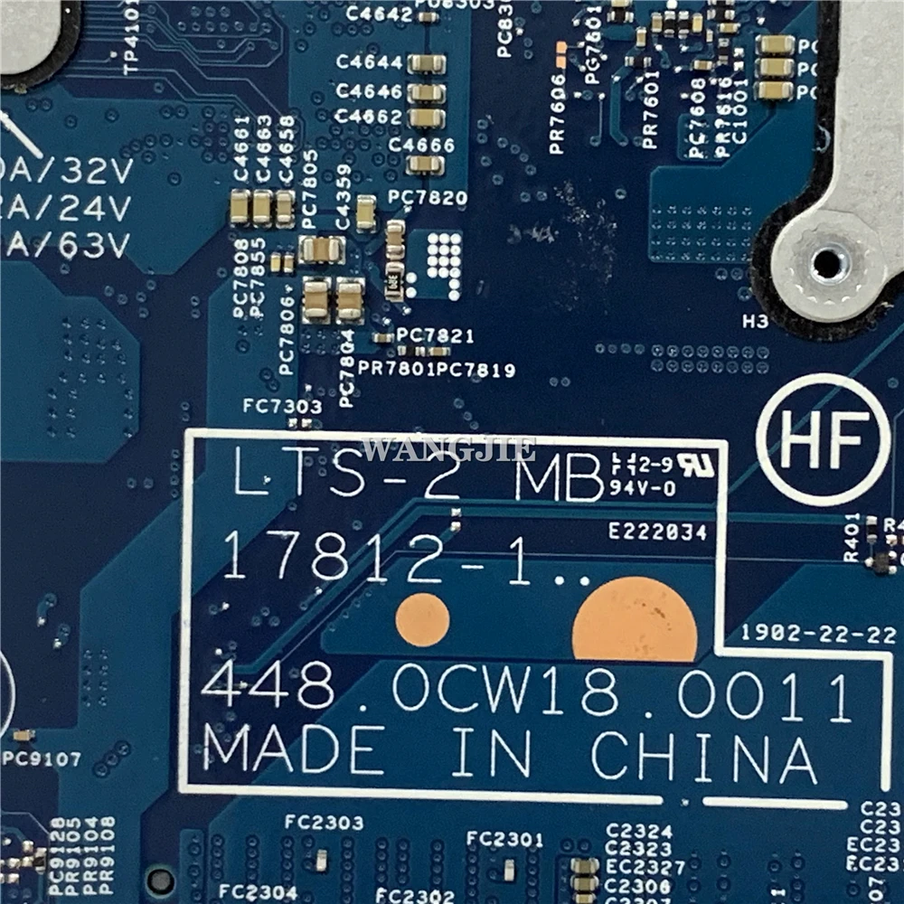 Para Lenovo ThinkPad T580 placa base para ordenador portátil 01YR242 i5-8250U DDR4 MX150 2G GPU 17812-1 448.0CW06.0011 100% en funcionamiento