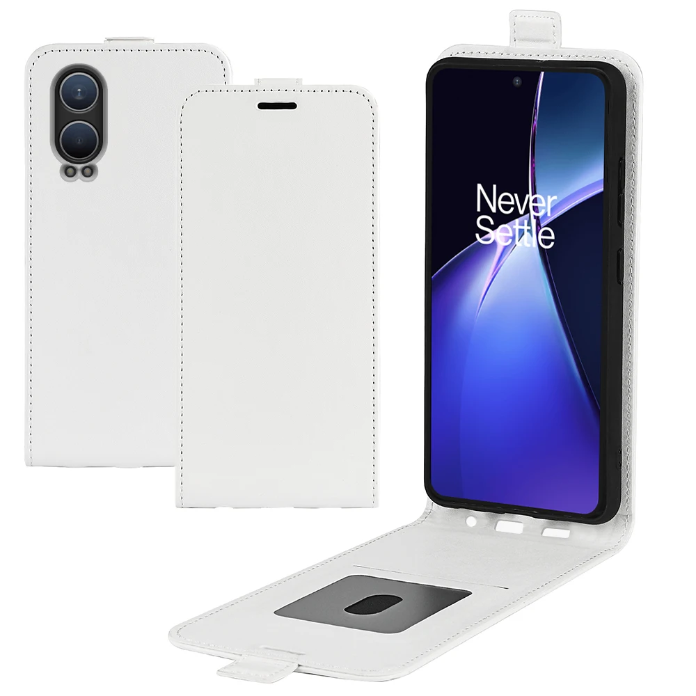 Funda de cuero con tapa para OPPO Reno 12F, cubierta suave, billetera Vertical, ranura para tarjeta de crédito - imagen 3