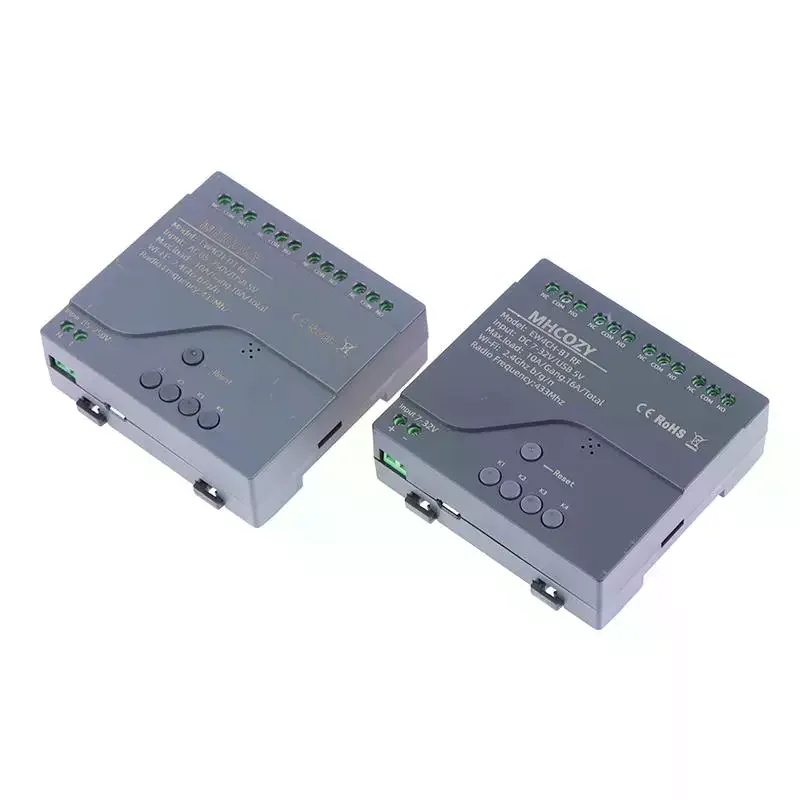 Interruptor inteligente Tuya Wifi de 4 canales, CA 220V 85-250V, relé de automatización inteligente para el hogar, Control remoto, funciona con Alexa y Google Home - imagen 3