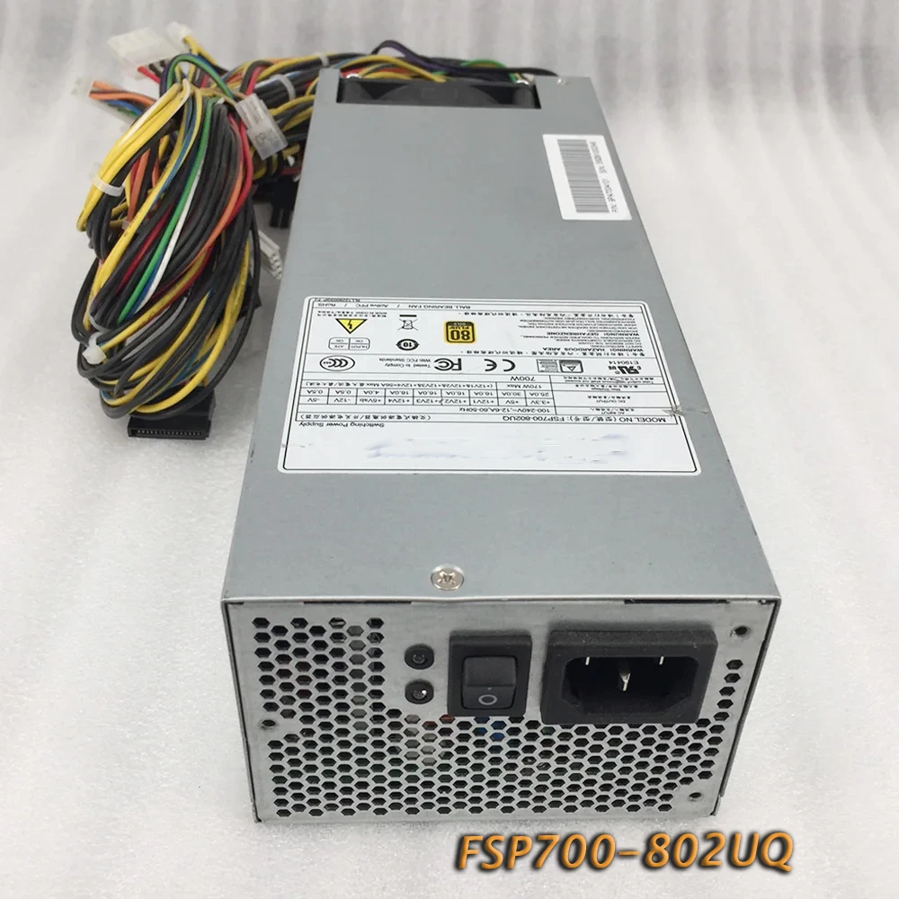 Fuente de alimentación conmutada FSP700-802UQ para prueba perfecta 1U 700W