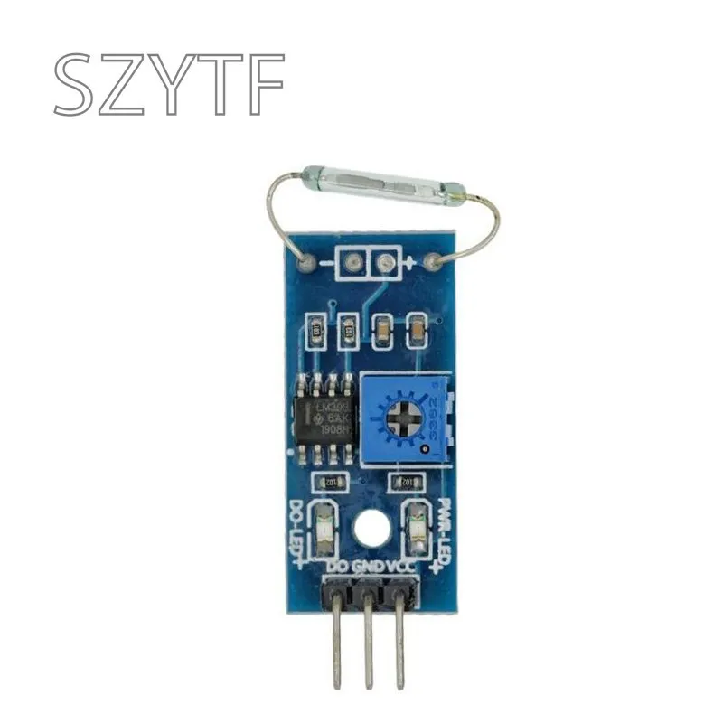 Módulo de Sensor de tubo de lengüeta interruptor de tubo de lengüeta Módulo de interruptor de magnetrón DIY - imagen 3