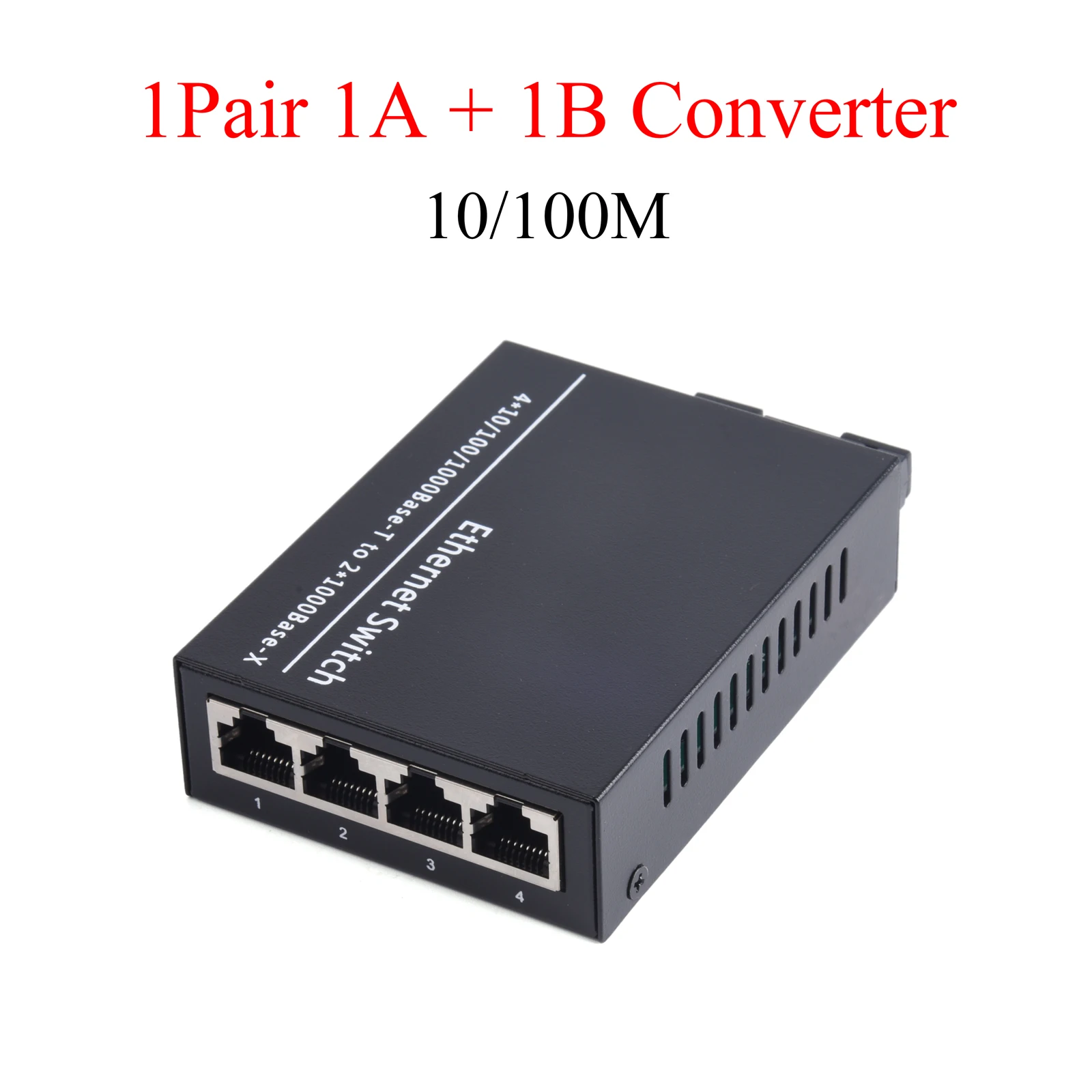 2Pcs 100M Converter